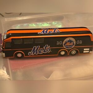 Mets Black and Orange Collectible Bus